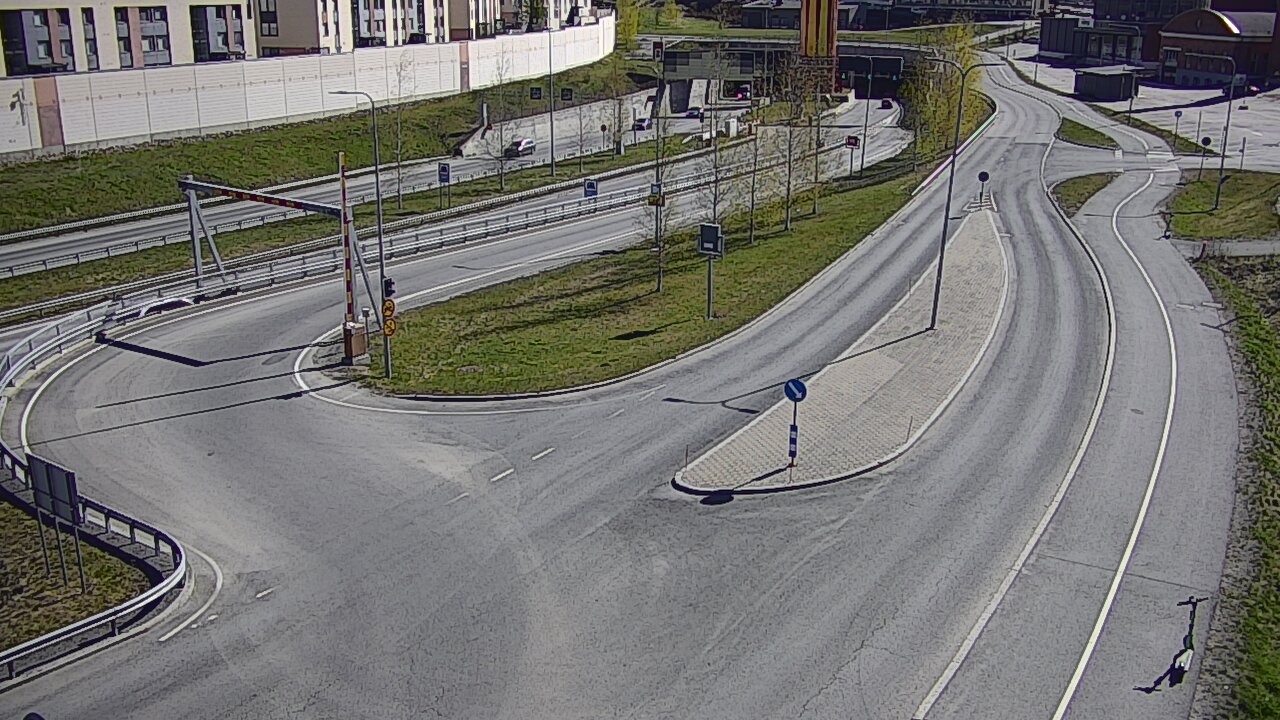 Weather Camera Image Road 12 Tampere, Rantatunnelin ramppi, west, Tampere, Pirkanmaa