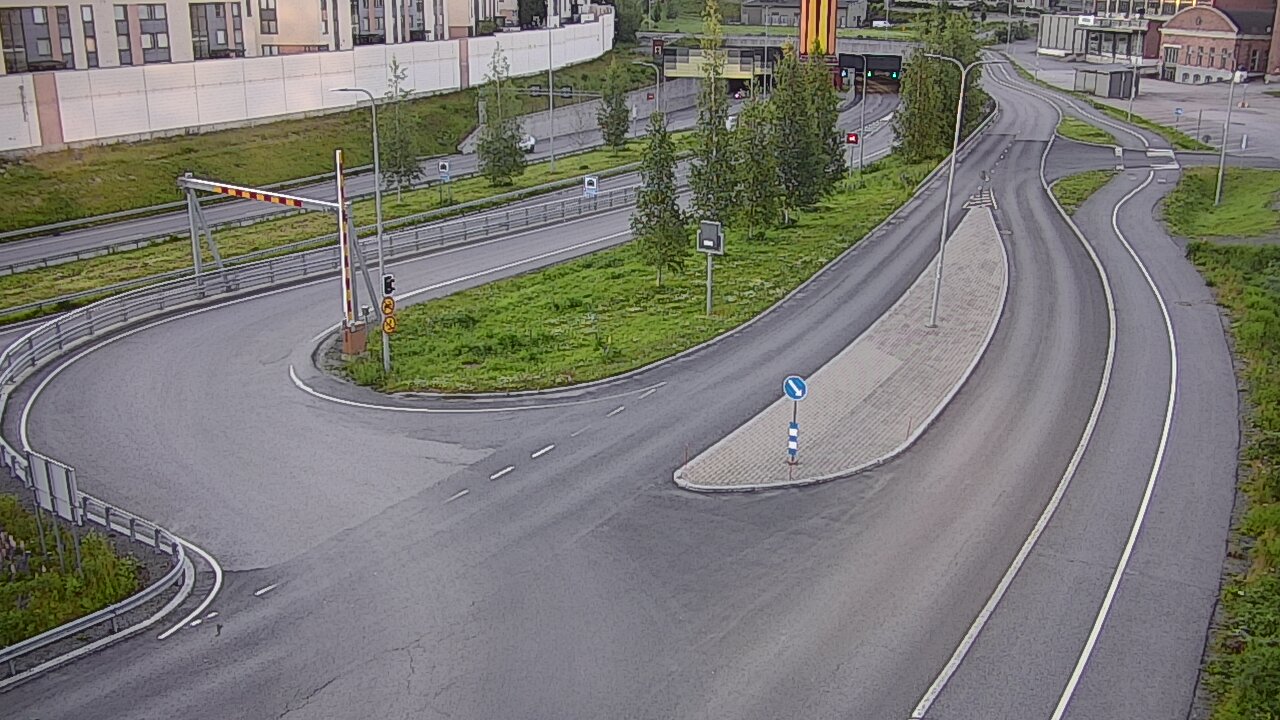 Kelikamerat Kuva Tie 12 Tampere, Rantatunnelin ramppi, länsi, Tampere, Pirkanmaa
