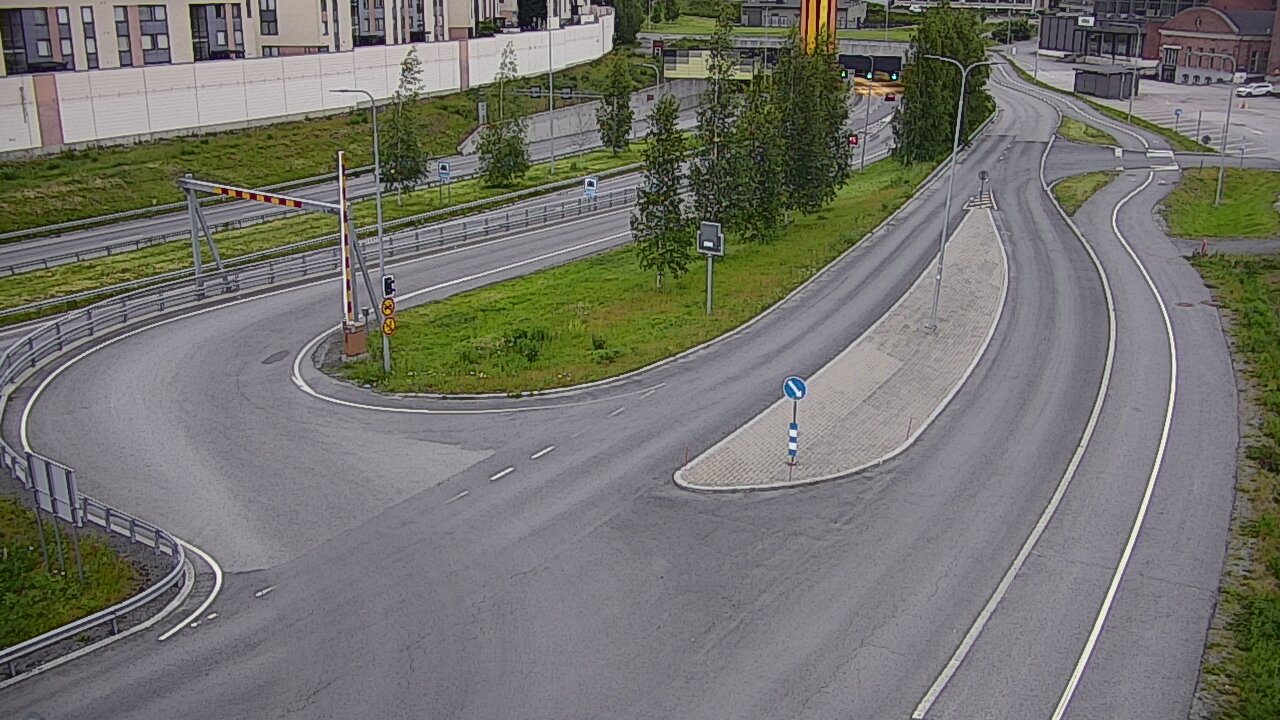 Kelikamerat Kuva Tie 12 Tampere, Rantatunnelin ramppi, länsi, Tampere, Pirkanmaa