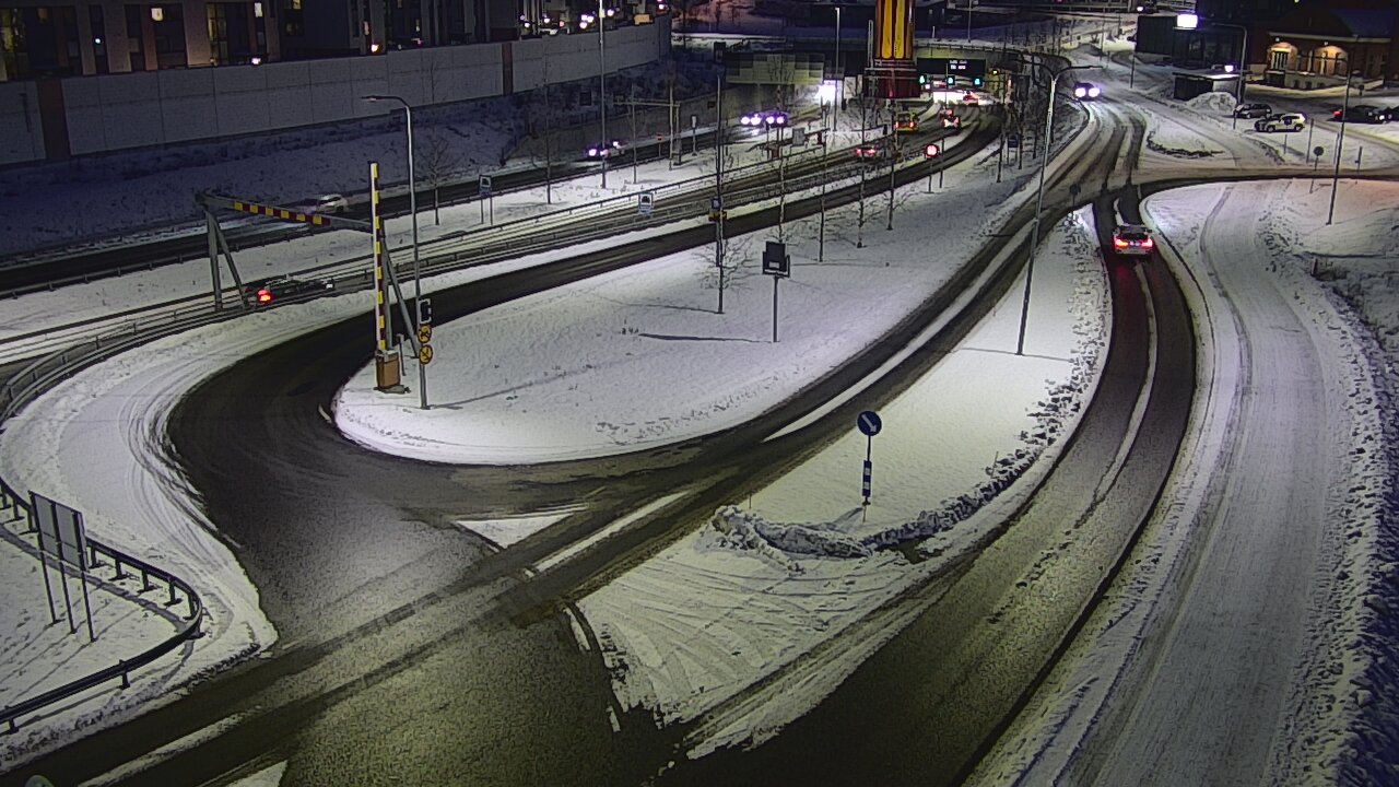 Kelikamerat Kuva Tie 12 Tampere, Rantatunnelin ramppi, länsi, Tampere, Pirkanmaa