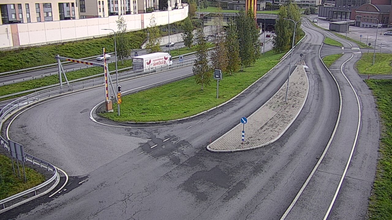Weather Camera Image Väg 12 Tammerfors, Rantatunneli ramppi, väst, Tampere, Pirkanmaa