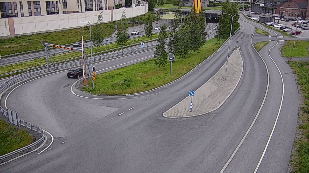 Kelikamerat Kuva Tie 12 Tampere, Rantatunnelin ramppi, länsi, Tampere, Pirkanmaa