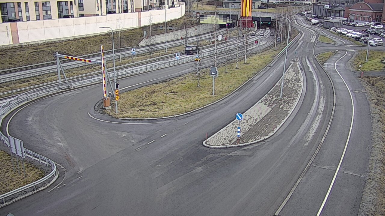 Kelikamerat Kuva Tie 12 Tampere, Rantatunnelin ramppi, länsi, Tampere, Pirkanmaa