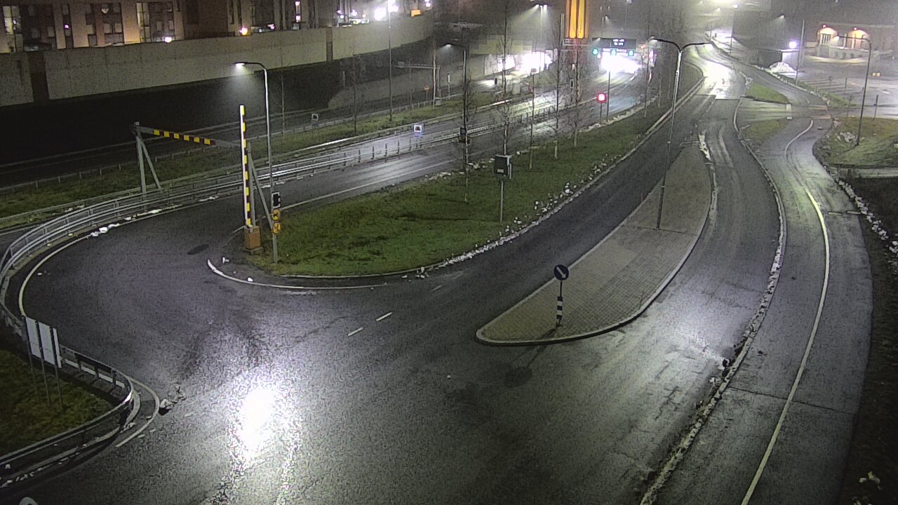 Weather Camera Image Väg 12 Tammerfors, Rantatunneli ramppi, väst, Tampere, Pirkanmaa