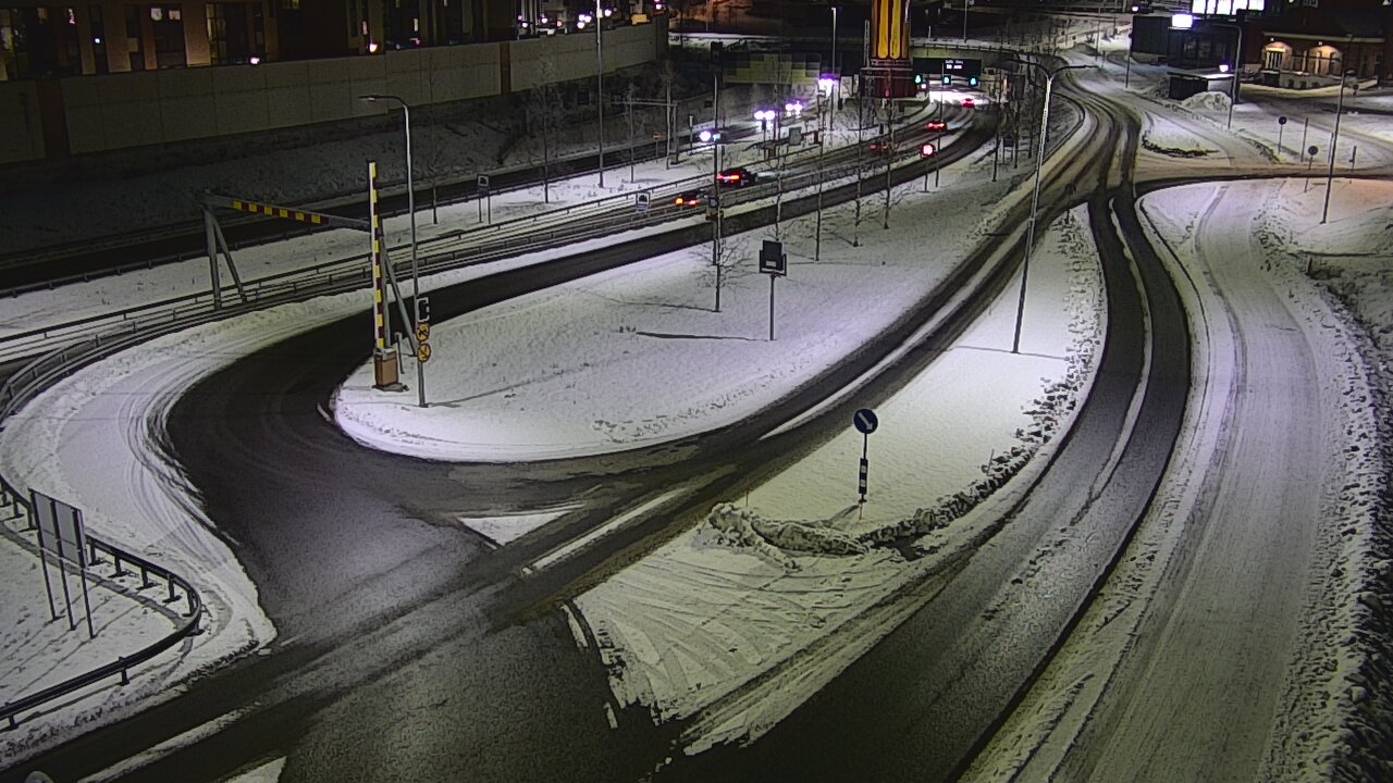 Kelikamerat Kuva Tie 12 Tampere, Rantatunnelin ramppi, länsi, Tampere, Pirkanmaa