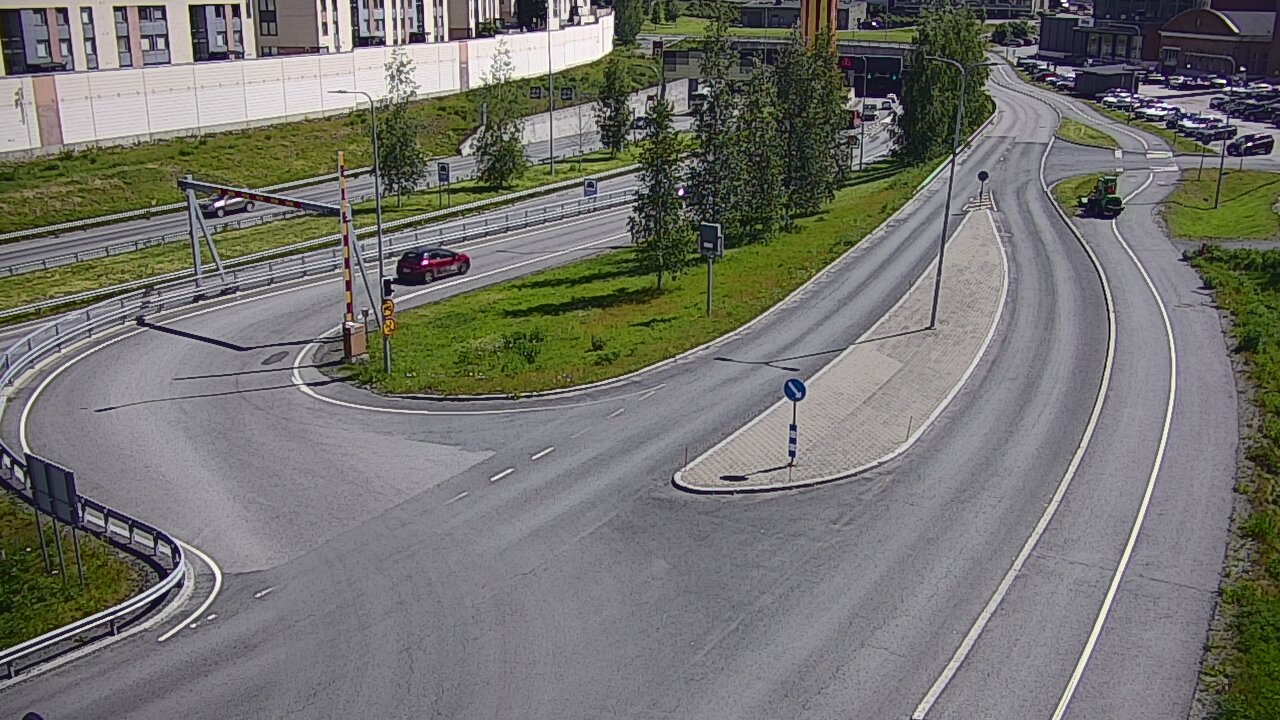 Kelikamerat Kuva Tie 12 Tampere, Rantatunnelin ramppi, länsi, Tampere, Pirkanmaa