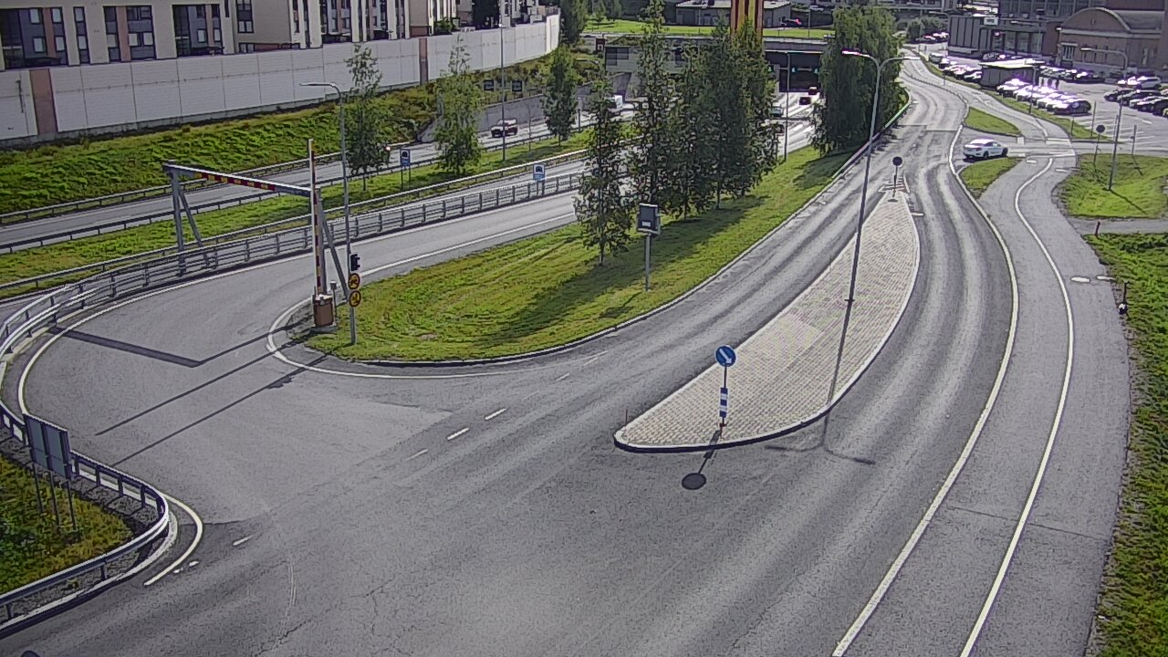 Kelikamerat Kuva Tie 12 Tampere, Rantatunnelin ramppi, länsi, Tampere, Pirkanmaa