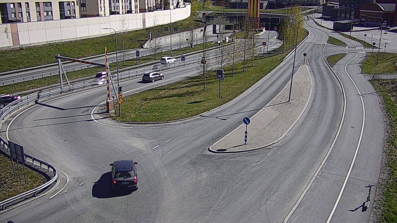 Weather Camera Image Road 12 Tampere, Rantatunnelin ramppi, west, Tampere, Pirkanmaa