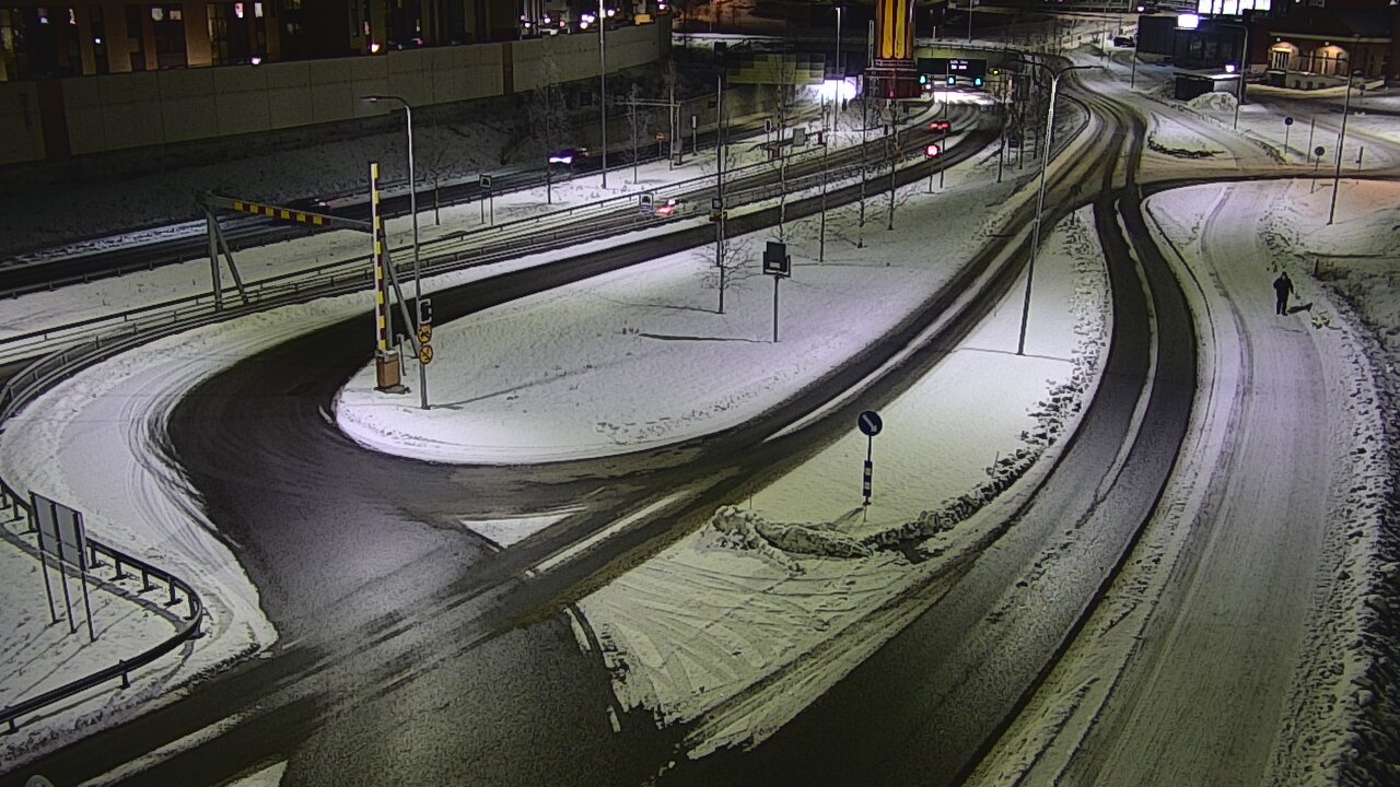 Kelikamerat Kuva Tie 12 Tampere, Rantatunnelin ramppi, länsi, Tampere, Pirkanmaa