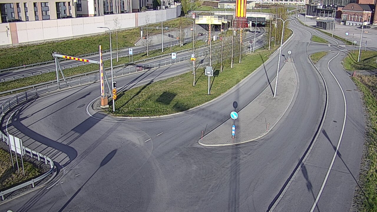 Weather Camera Image Road 12 Tampere, Rantatunnelin ramppi, west, Tampere, Pirkanmaa