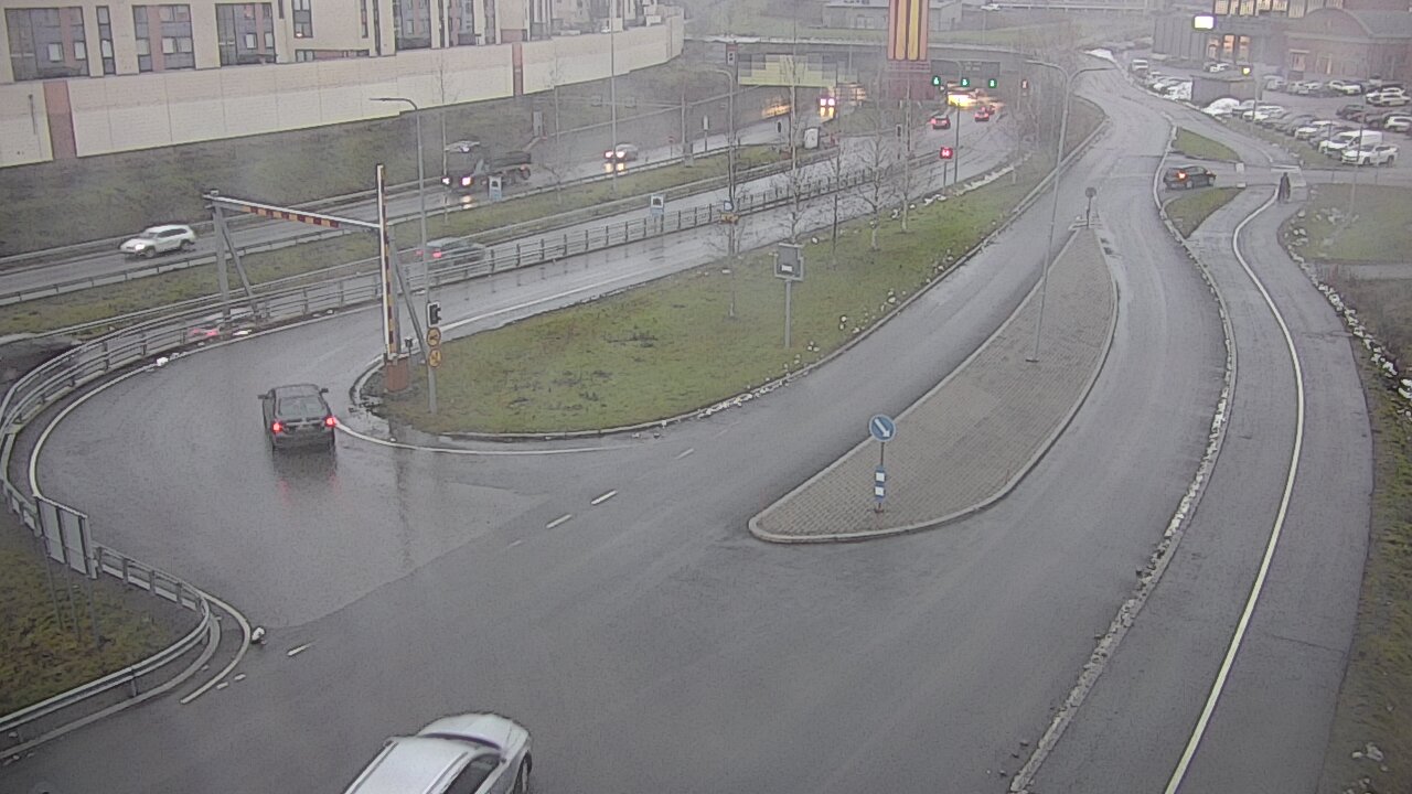 Weather Camera Image Väg 12 Tammerfors, Rantatunneli ramppi, väst, Tampere, Pirkanmaa