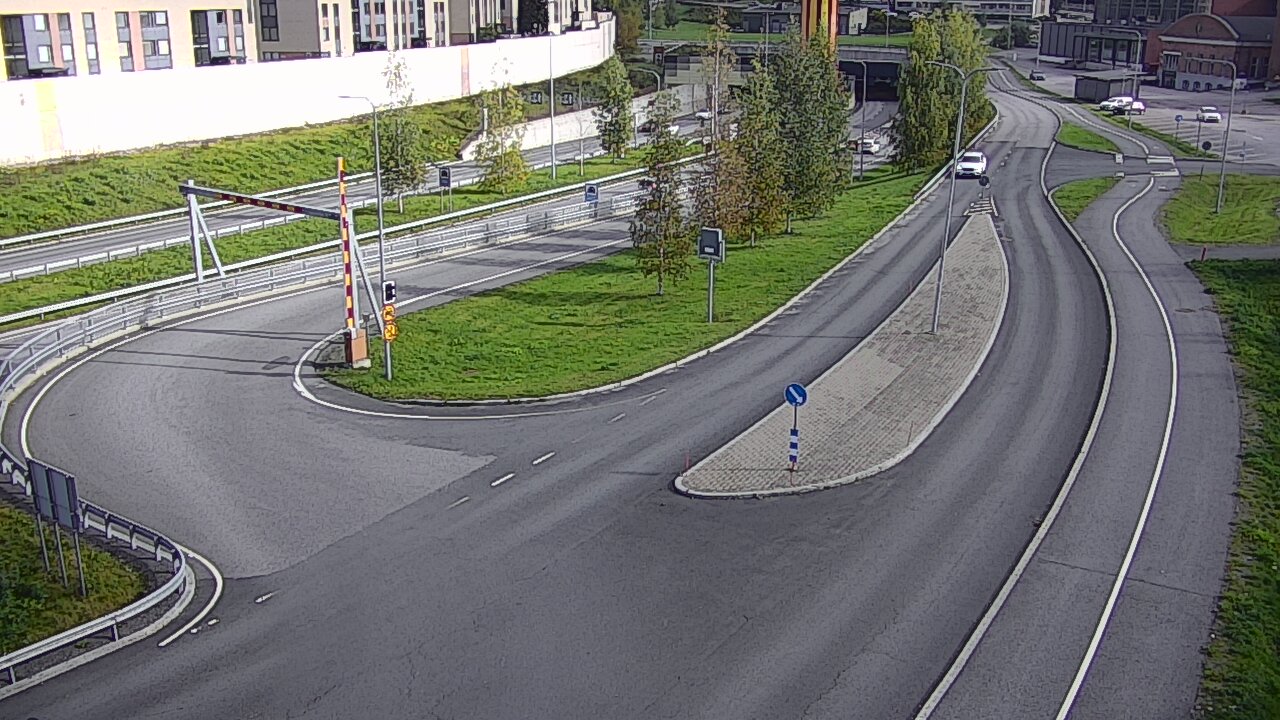 Kelikamerat Kuva Tie 12 Tampere, Rantatunnelin ramppi, länsi, Tampere, Pirkanmaa