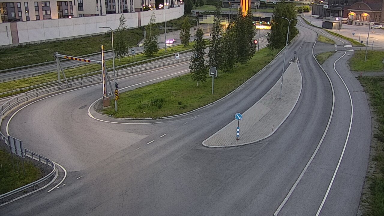 Kelikamerat Kuva Tie 12 Tampere, Rantatunnelin ramppi, länsi, Tampere, Pirkanmaa