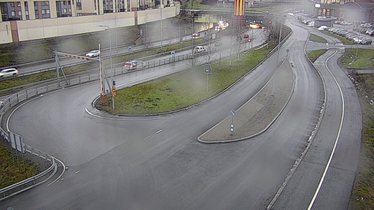 Weather Camera Image Väg 12 Tammerfors, Rantatunneli ramppi, väst, Tampere, Pirkanmaa