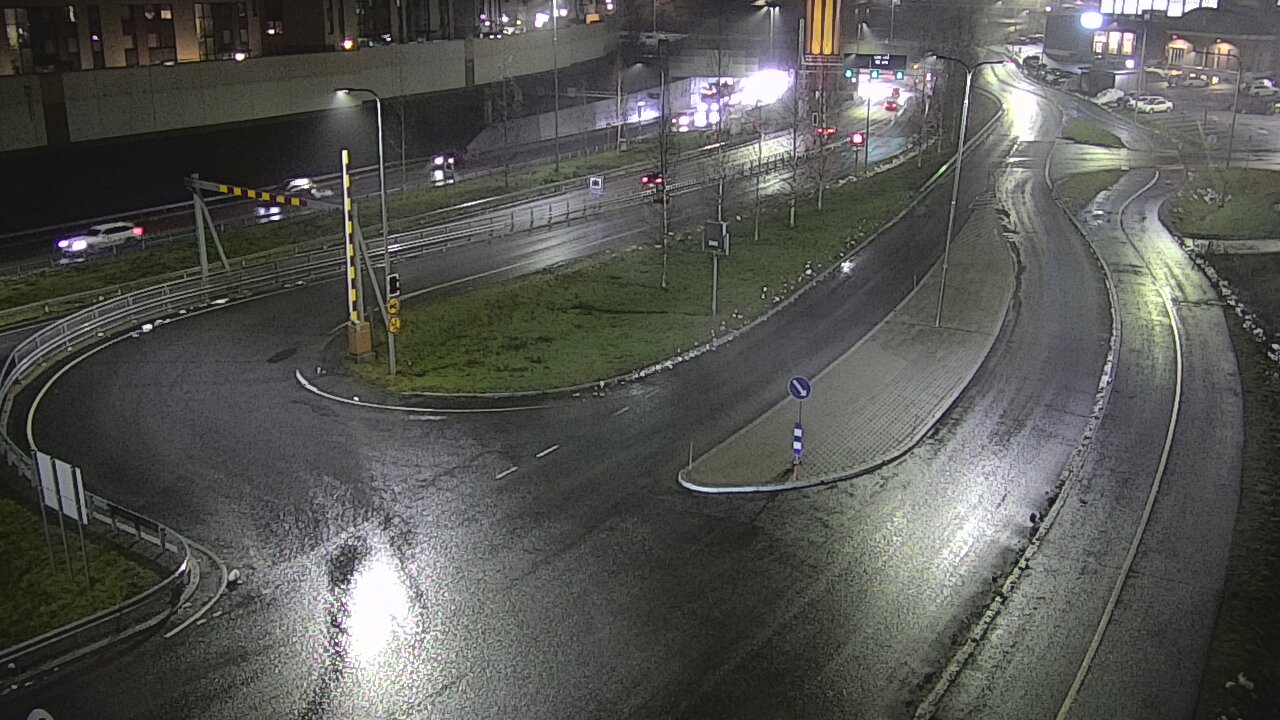 Weather Camera Image Väg 12 Tammerfors, Rantatunneli ramppi, väst, Tampere, Pirkanmaa