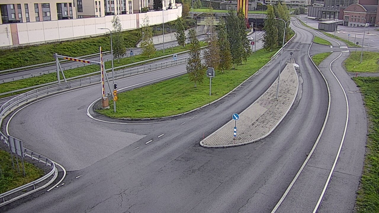 Kelikamerat Kuva Tie 12 Tampere, Rantatunnelin ramppi, länsi, Tampere, Pirkanmaa