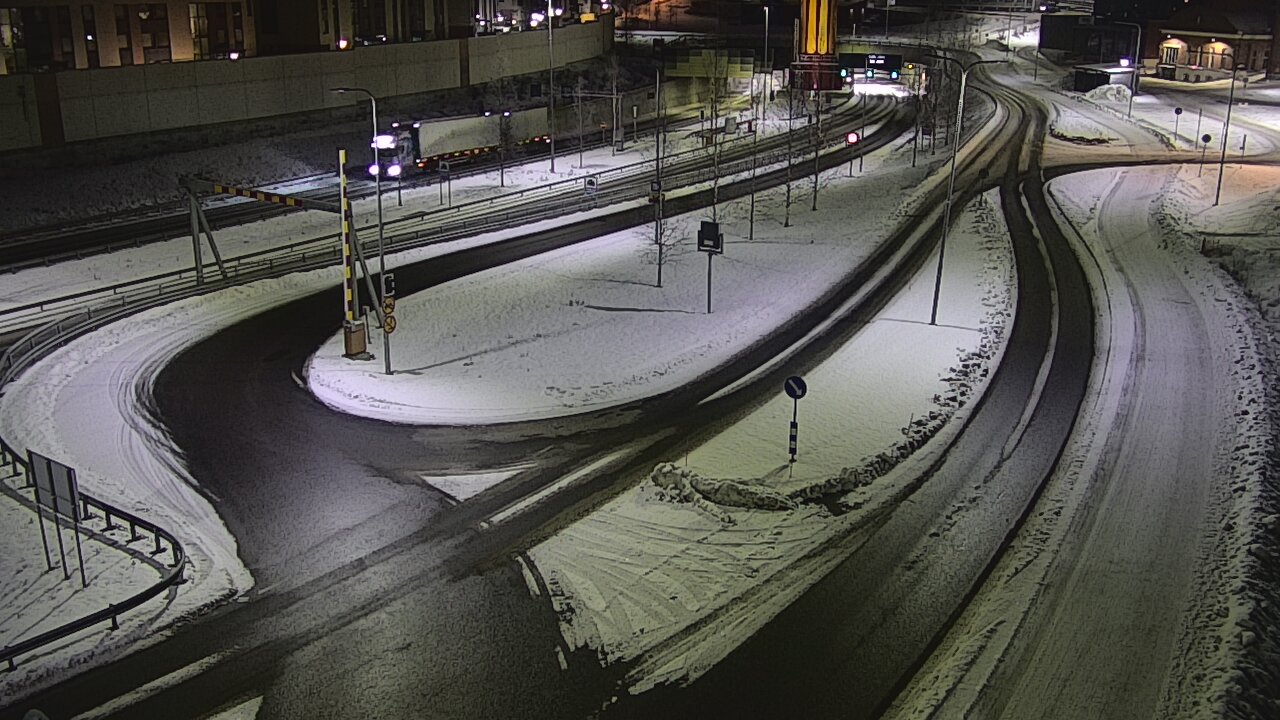 Kelikamerat Kuva Tie 12 Tampere, Rantatunnelin ramppi, länsi, Tampere, Pirkanmaa