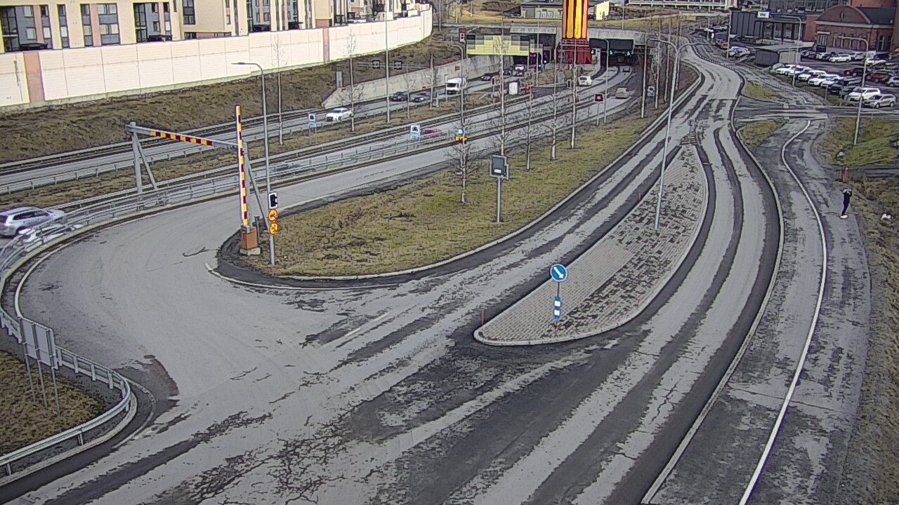 Kelikamerat Kuva Tie 12 Tampere, Rantatunnelin ramppi, länsi, Tampere, Pirkanmaa