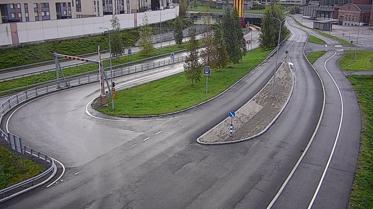 Weather Camera Image Road 12 Tampere, Rantatunnelin ramppi, west, Tampere, Pirkanmaa