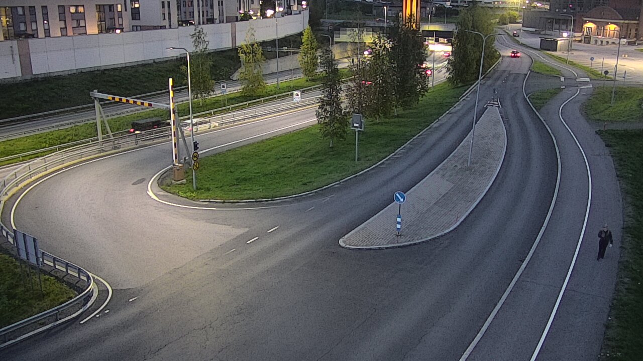 Weather Camera Image Väg 12 Tammerfors, Rantatunneli ramppi, väst, Tampere, Pirkanmaa