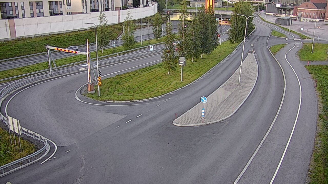 Kelikamerat Kuva Tie 12 Tampere, Rantatunnelin ramppi, länsi, Tampere, Pirkanmaa