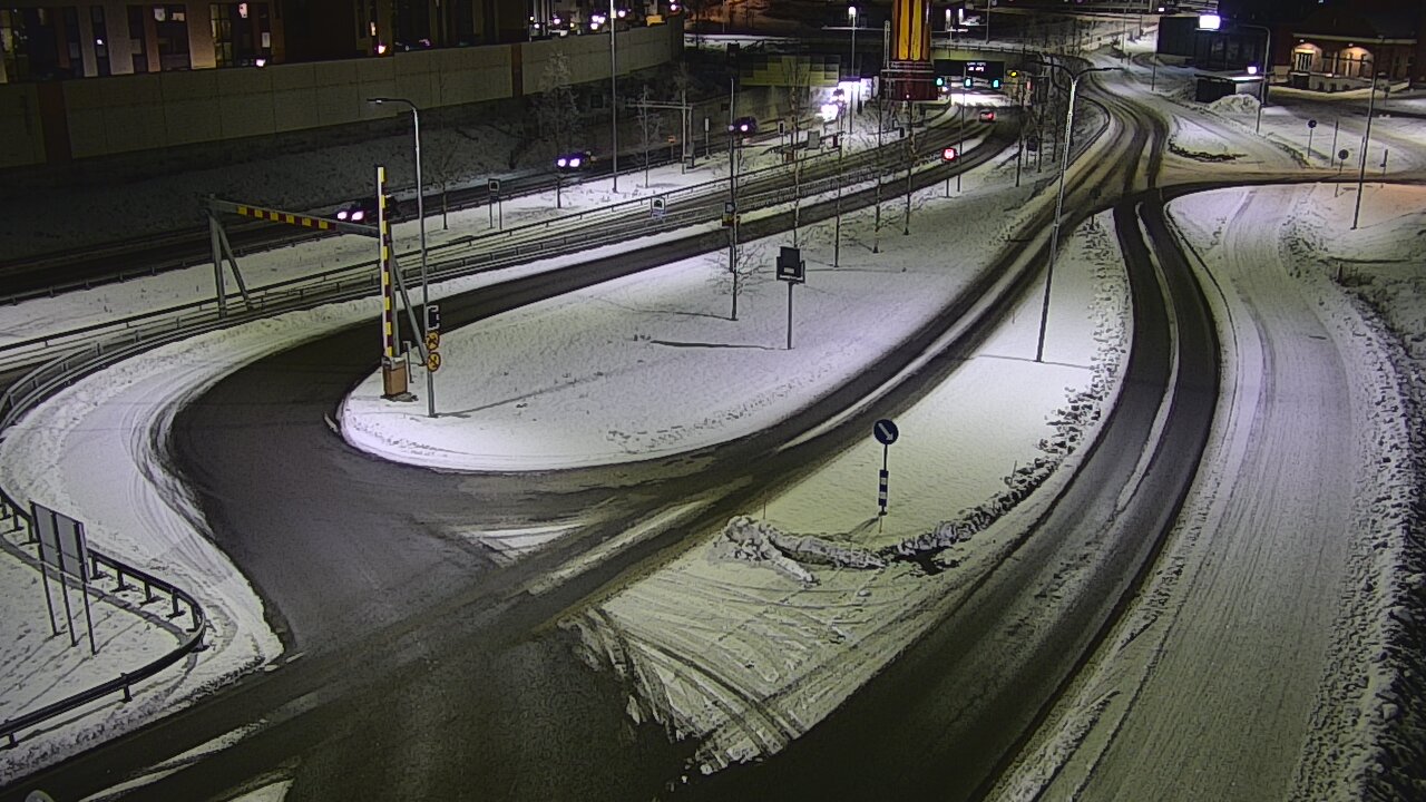 Weather Camera Image Väg 12 Tammerfors, Rantatunneli ramppi, väst, Tampere, Pirkanmaa