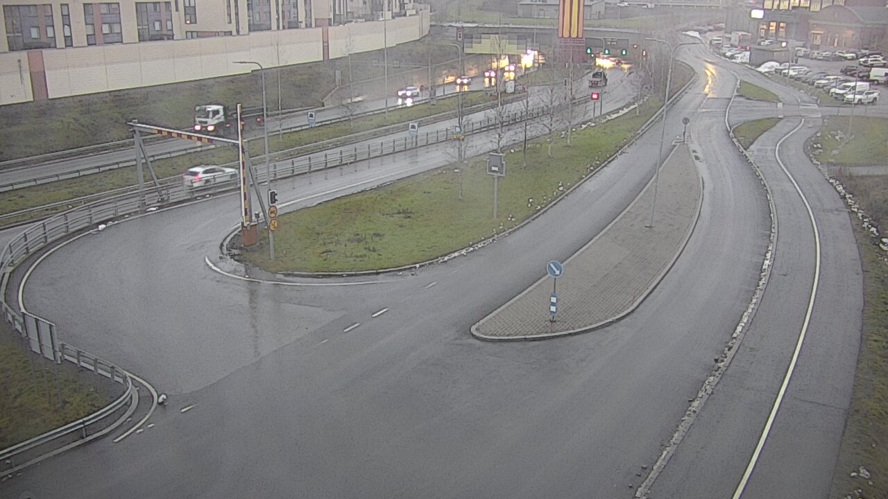 Weather Camera Image Väg 12 Tammerfors, Rantatunneli ramppi, väst, Tampere, Pirkanmaa