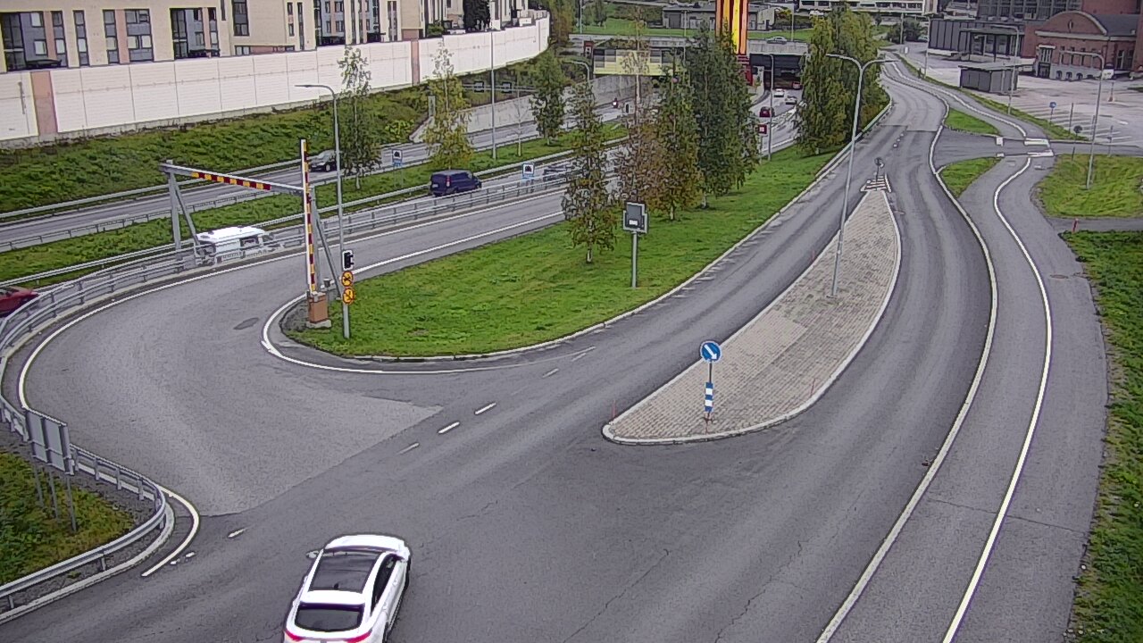 Weather Camera Image Väg 12 Tammerfors, Rantatunneli ramppi, väst, Tampere, Pirkanmaa
