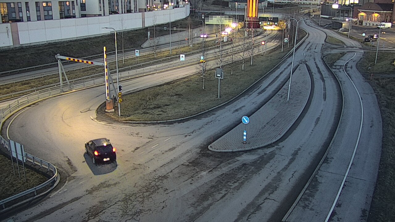 Weather Camera Image Väg 12 Tammerfors, Rantatunneli ramppi, väst, Tampere, Pirkanmaa