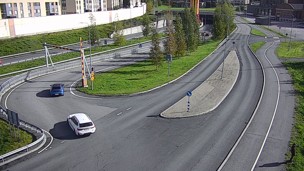 Weather Camera Image Väg 12 Tammerfors, Rantatunneli ramppi, väst, Tampere, Pirkanmaa