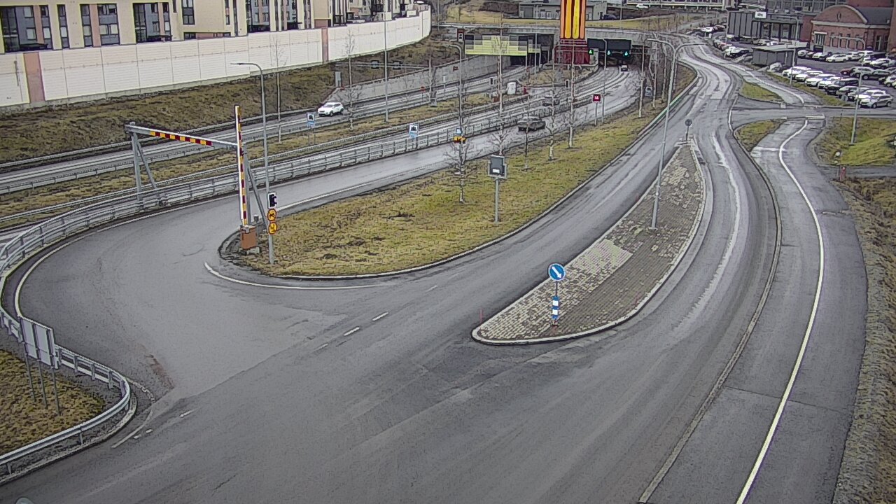 Kelikamerat Kuva Tie 12 Tampere, Rantatunnelin ramppi, länsi, Tampere, Pirkanmaa