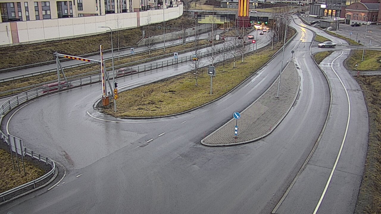 Kelikamerat Kuva Tie 12 Tampere, Rantatunnelin ramppi, länsi, Tampere, Pirkanmaa