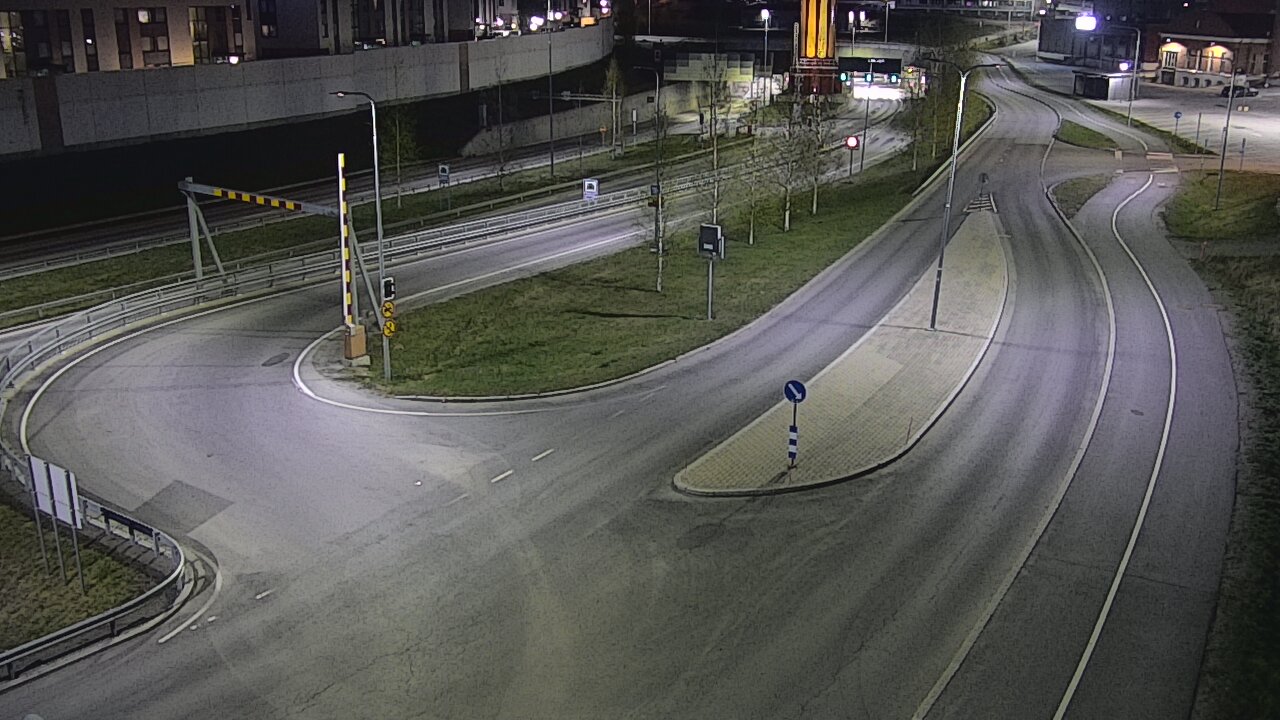Weather Camera Image Road 12 Tampere, Rantatunnelin ramppi, west, Tampere, Pirkanmaa