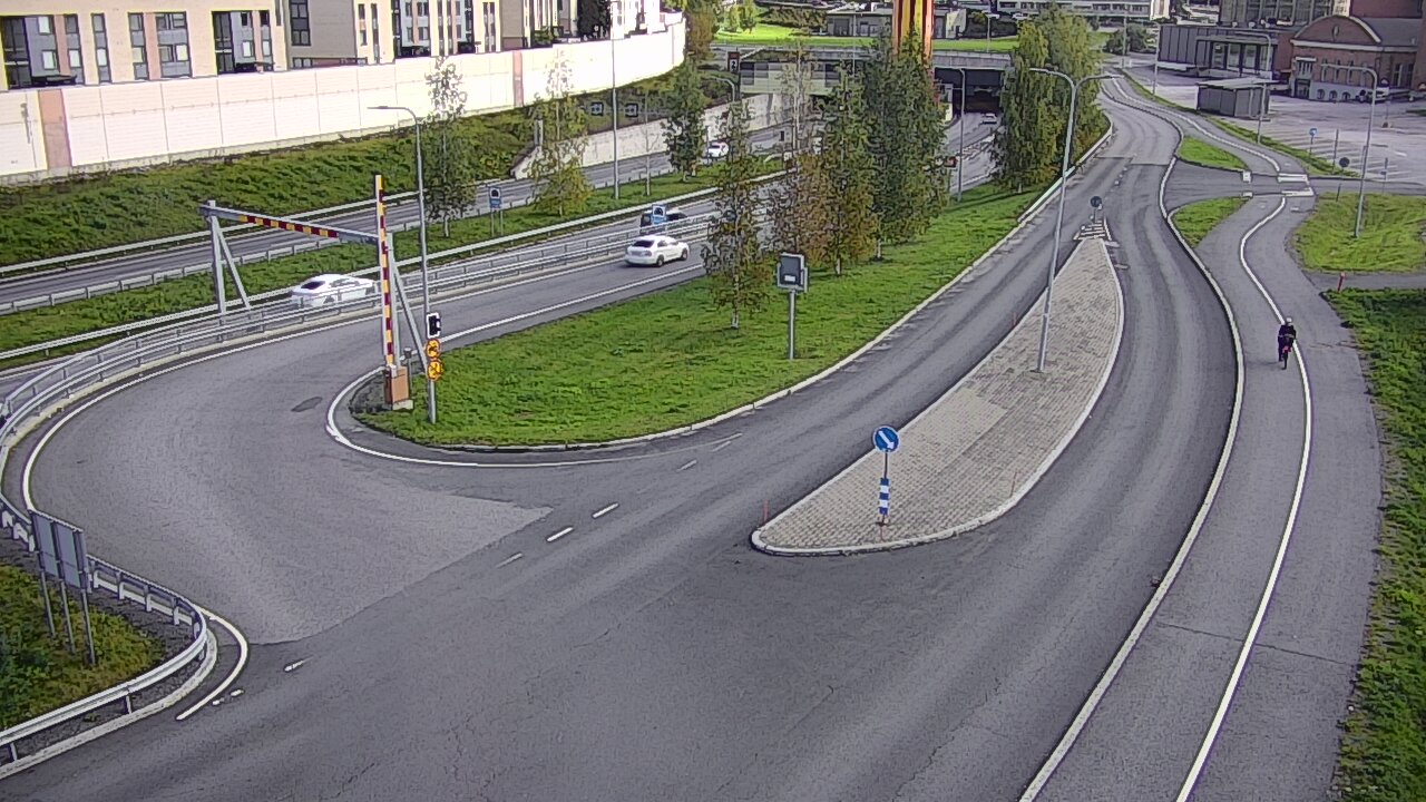 Kelikamerat Kuva Tie 12 Tampere, Rantatunnelin ramppi, länsi, Tampere, Pirkanmaa