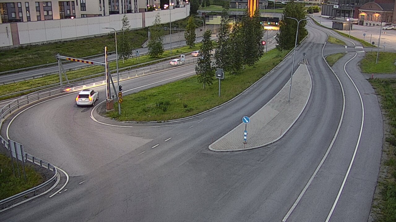 Kelikamerat Kuva Tie 12 Tampere, Rantatunnelin ramppi, länsi, Tampere, Pirkanmaa