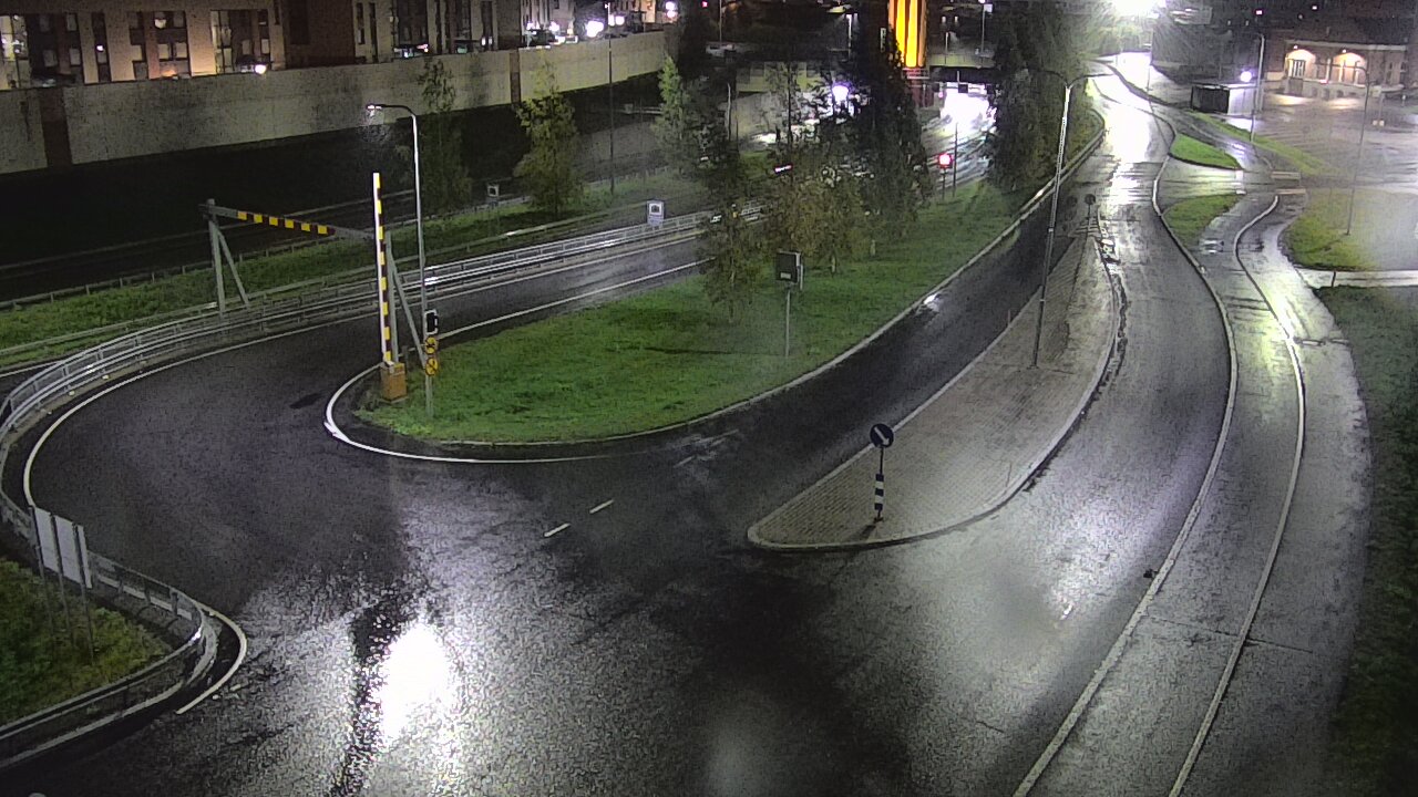 Weather Camera Image Väg 12 Tammerfors, Rantatunneli ramppi, väst, Tampere, Pirkanmaa
