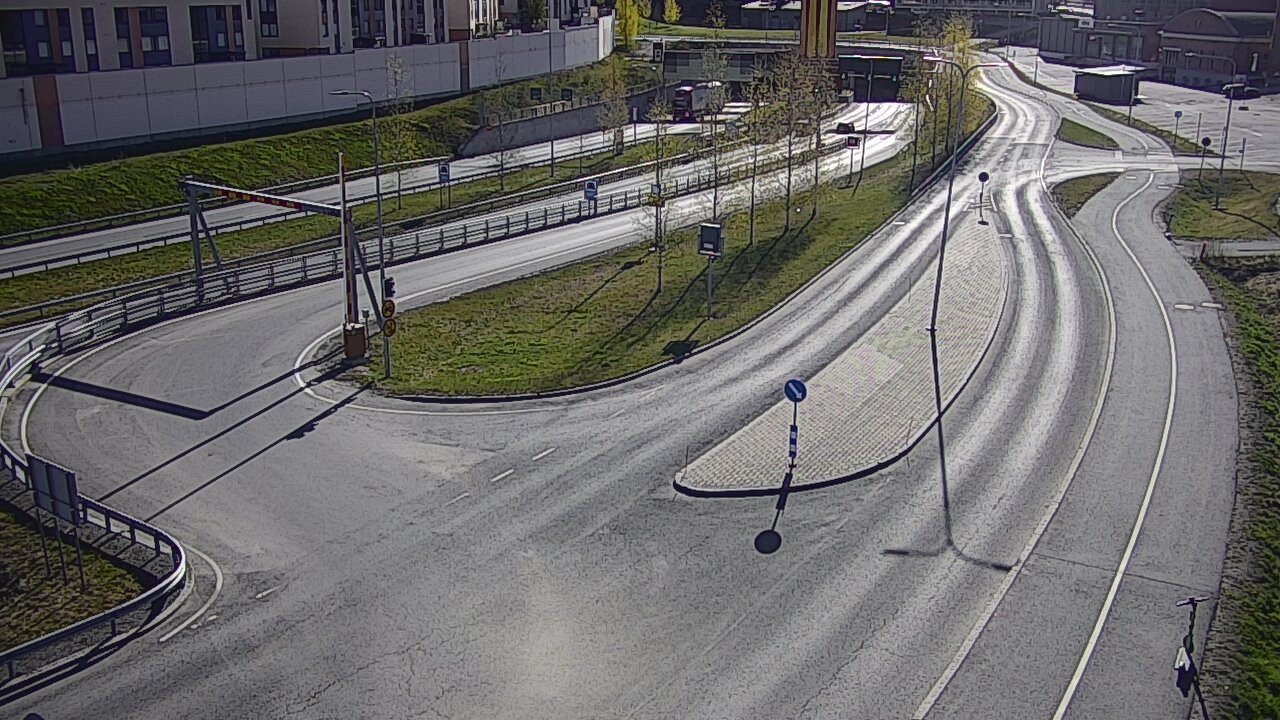 Weather Camera Image Road 12 Tampere, Rantatunnelin ramppi, west, Tampere, Pirkanmaa