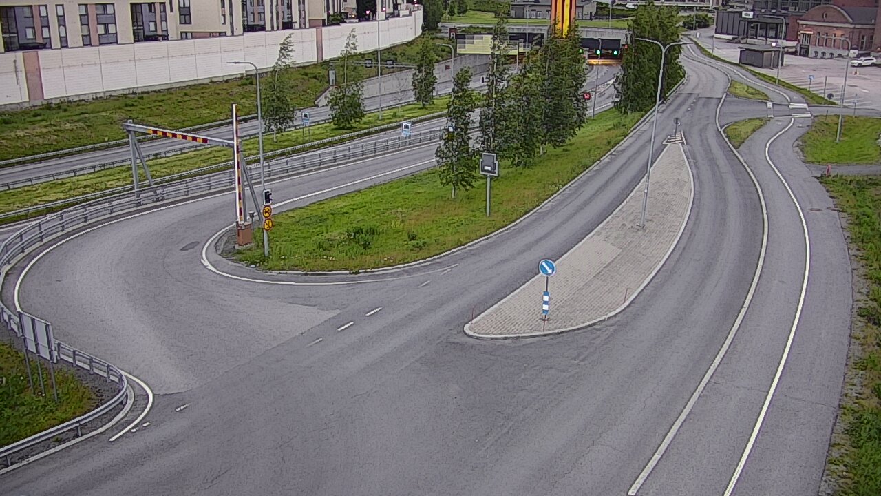 Kelikamerat Kuva Tie 12 Tampere, Rantatunnelin ramppi, länsi, Tampere, Pirkanmaa