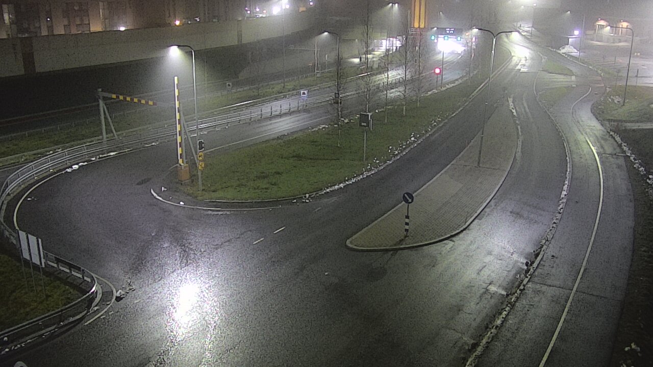 Weather Camera Image Väg 12 Tammerfors, Rantatunneli ramppi, väst, Tampere, Pirkanmaa