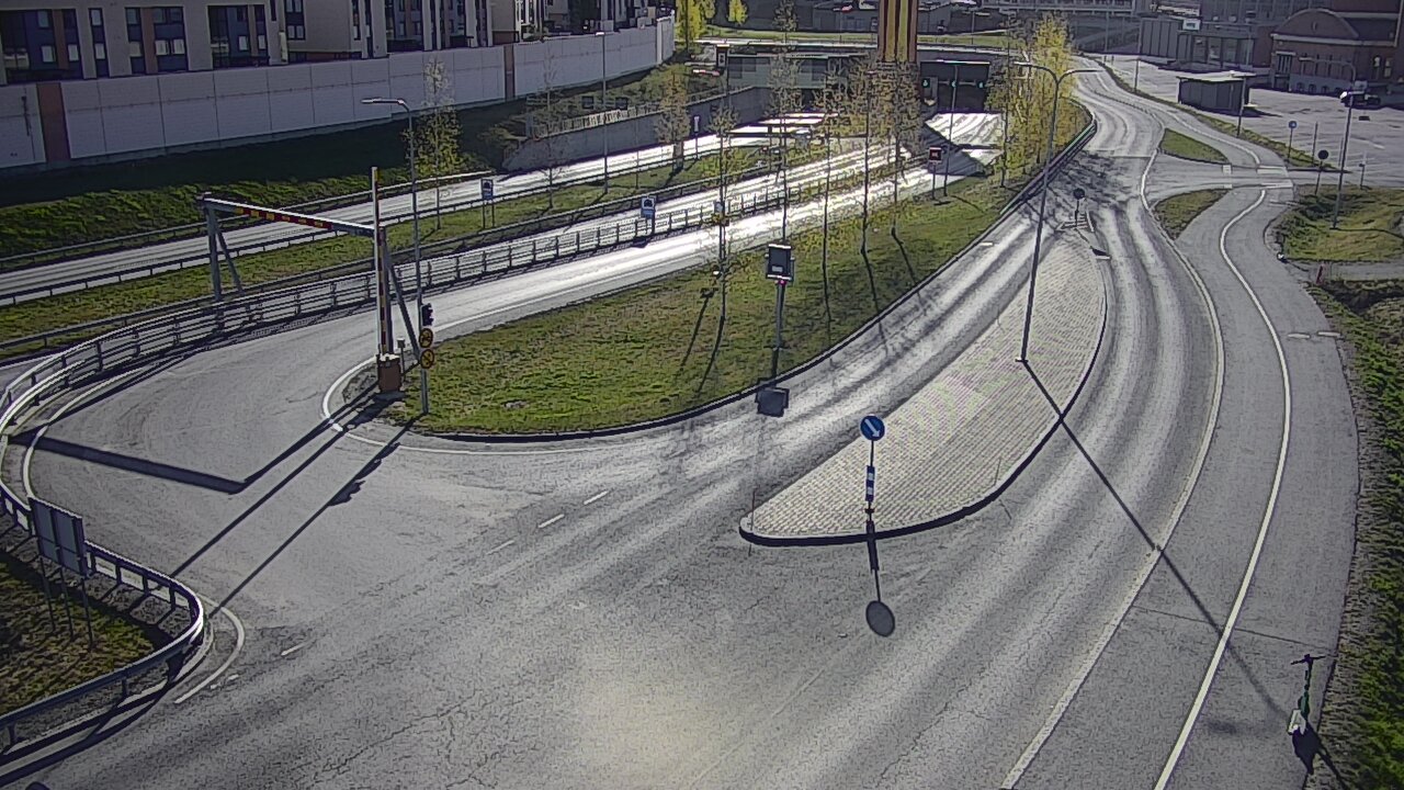 Weather Camera Image Road 12 Tampere, Rantatunnelin ramppi, west, Tampere, Pirkanmaa