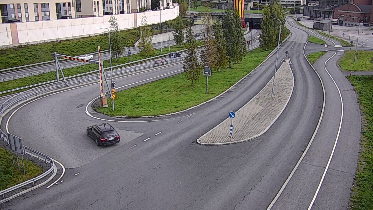 Weather Camera Image Väg 12 Tammerfors, Rantatunneli ramppi, väst, Tampere, Pirkanmaa