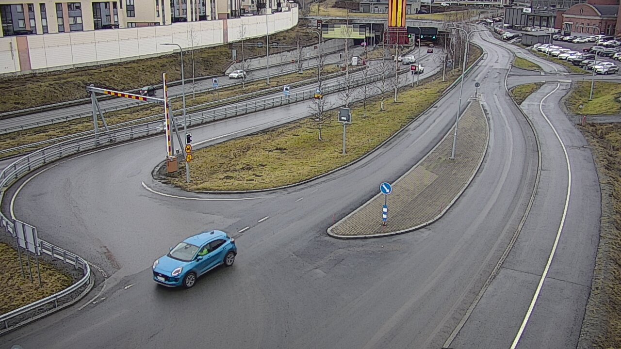 Kelikamerat Kuva Tie 12 Tampere, Rantatunnelin ramppi, länsi, Tampere, Pirkanmaa