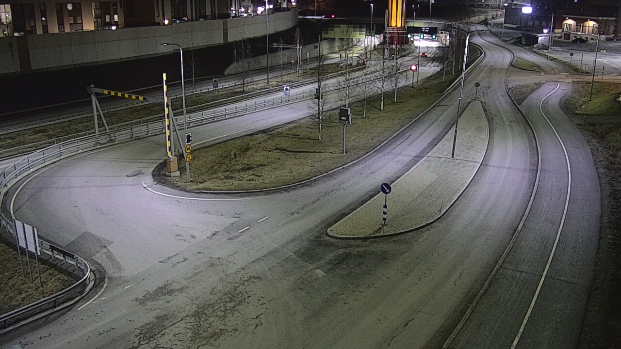 Kelikamerat Kuva Tie 12 Tampere, Rantatunnelin ramppi, länsi, Tampere, Pirkanmaa