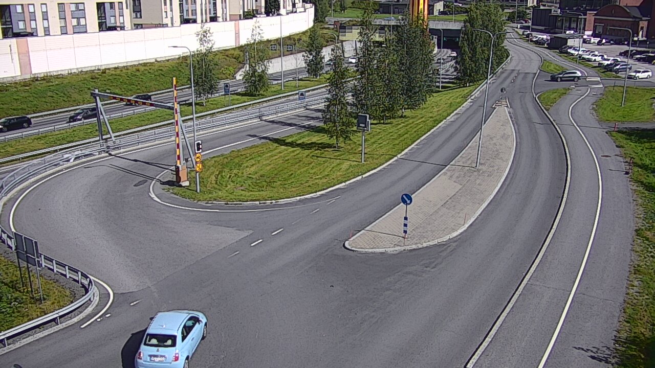 Kelikamerat Kuva Tie 12 Tampere, Rantatunnelin ramppi, länsi, Tampere, Pirkanmaa