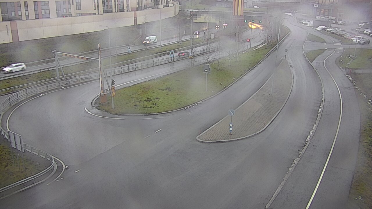 Weather Camera Image Väg 12 Tammerfors, Rantatunneli ramppi, väst, Tampere, Pirkanmaa