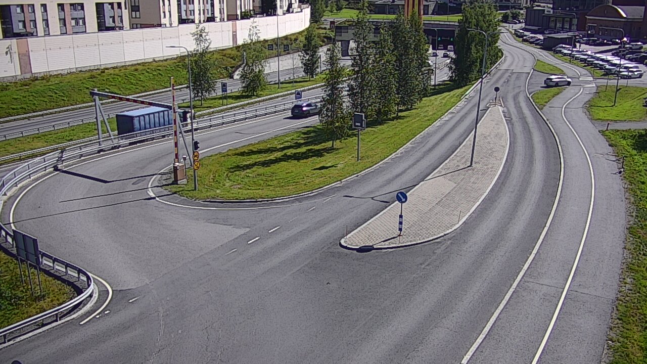Kelikamerat Kuva Tie 12 Tampere, Rantatunnelin ramppi, länsi, Tampere, Pirkanmaa
