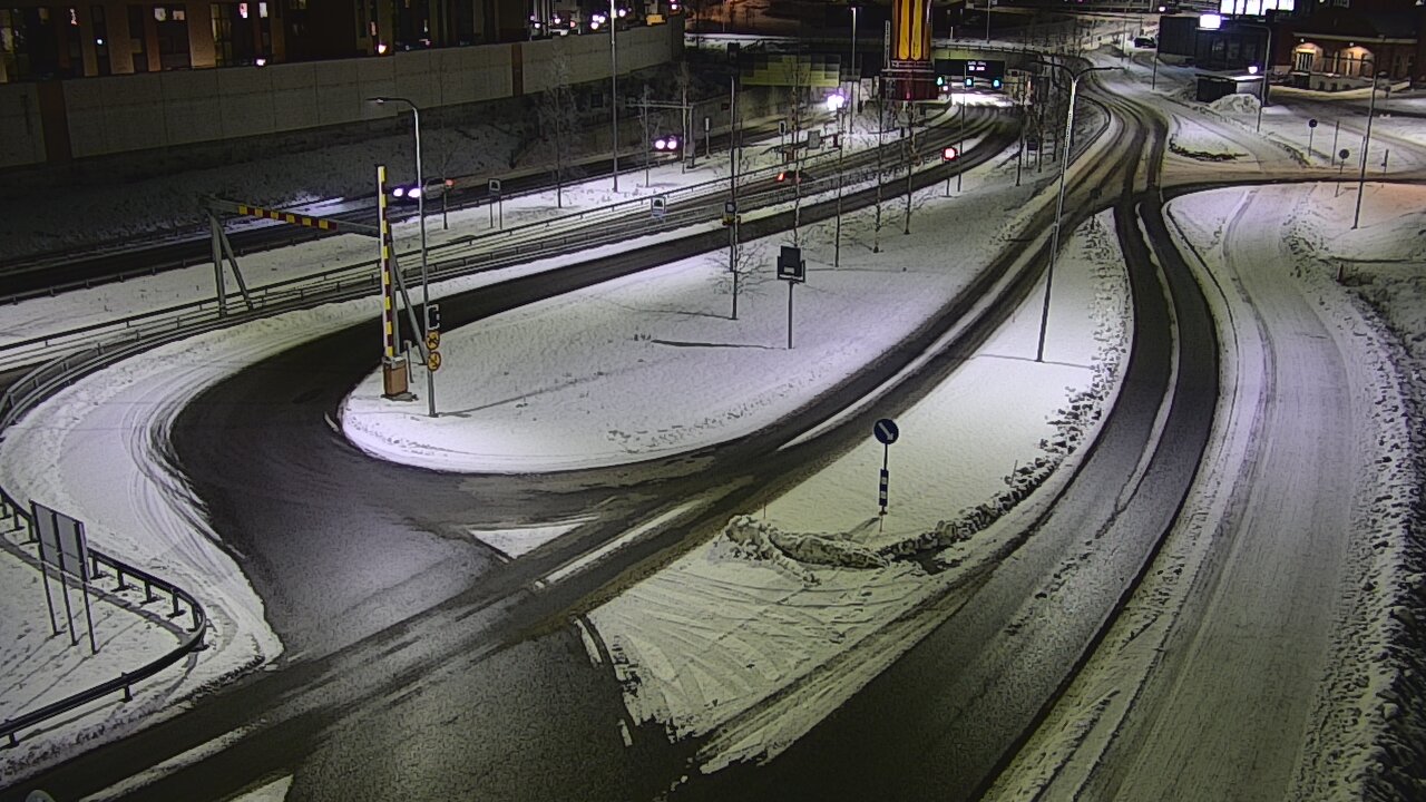 Kelikamerat Kuva Tie 12 Tampere, Rantatunnelin ramppi, länsi, Tampere, Pirkanmaa