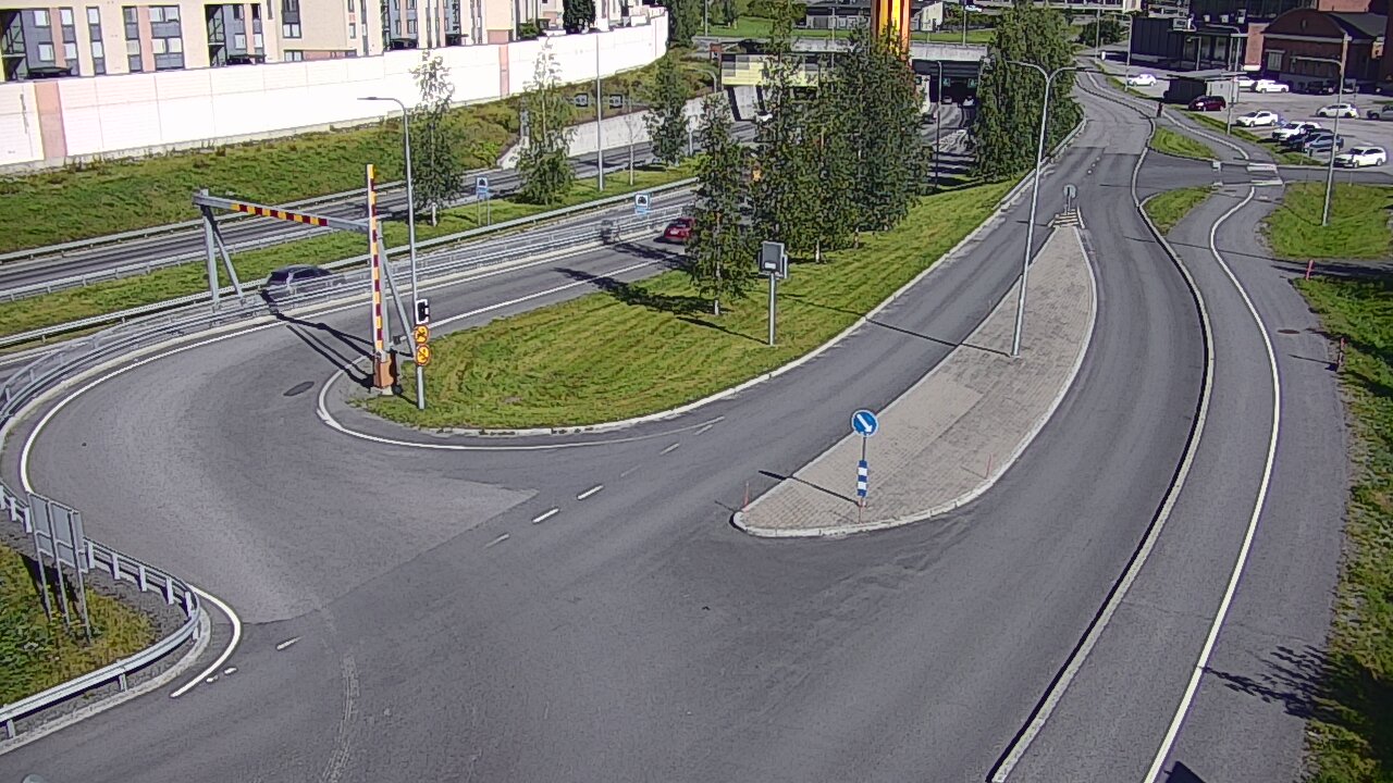 Kelikamerat Kuva Tie 12 Tampere, Rantatunnelin ramppi, länsi, Tampere, Pirkanmaa
