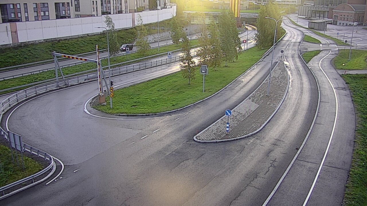 Weather Camera Image Väg 12 Tammerfors, Rantatunneli ramppi, väst, Tampere, Pirkanmaa