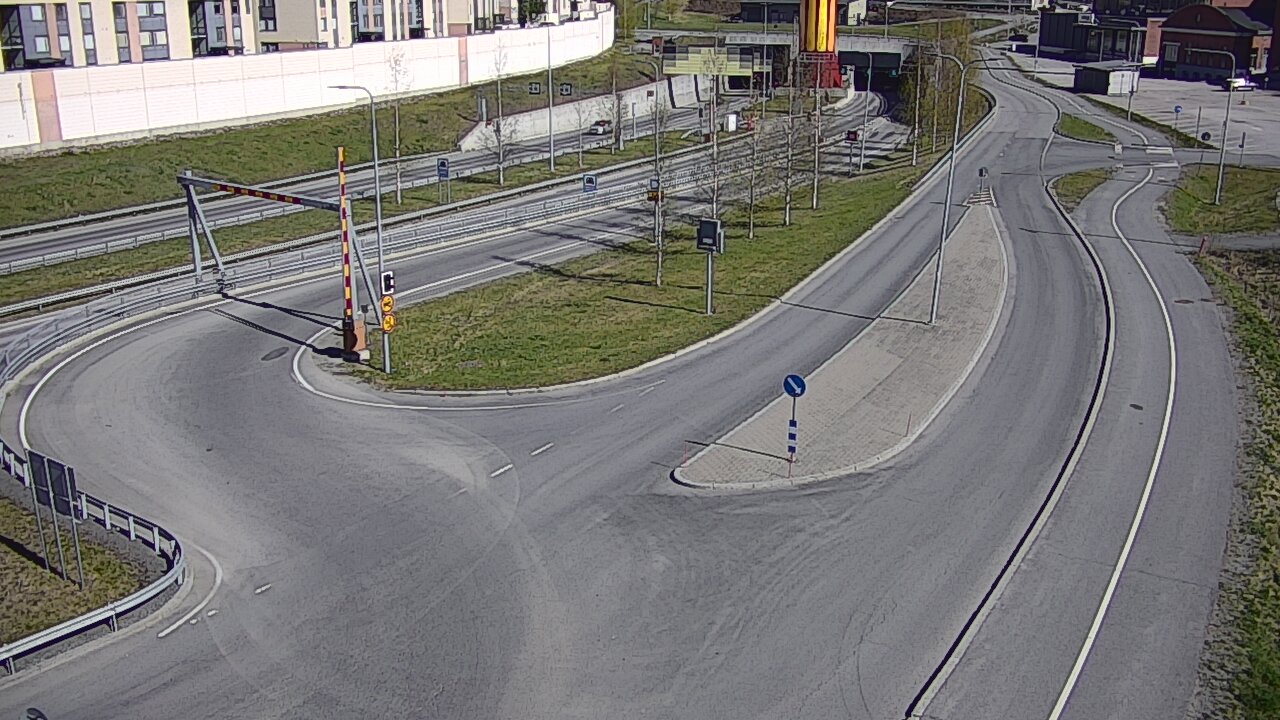 Weather Camera Image Road 12 Tampere, Rantatunnelin ramppi, west, Tampere, Pirkanmaa